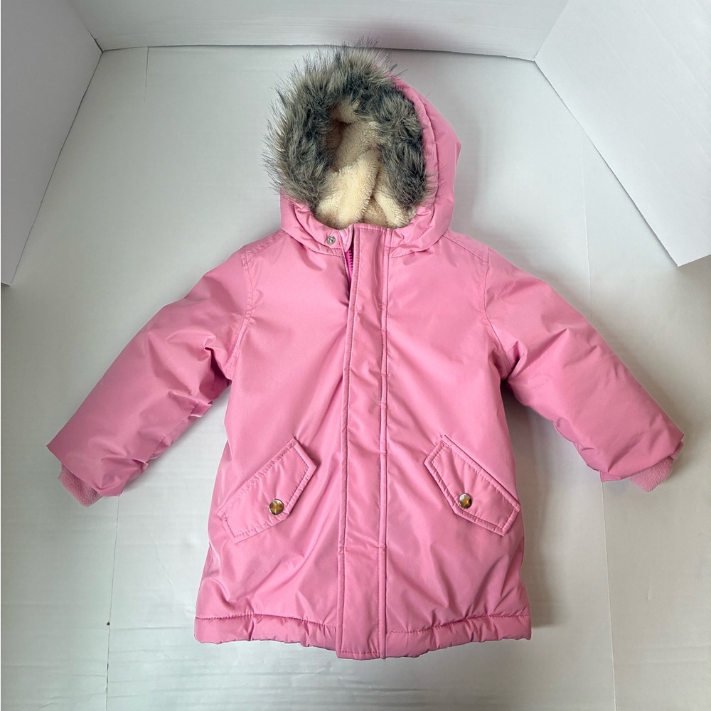 Girls CAT & JACK Puffy Coat 3T